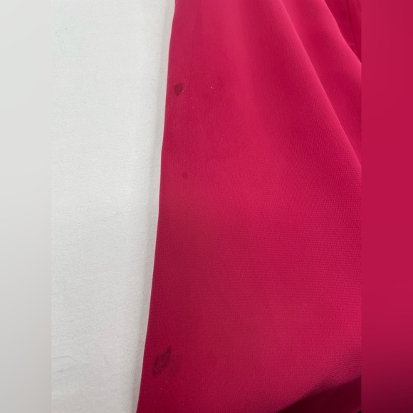 David’s Bridal Pink Strapless Beaded Mini Dress Prom Homecoming Size 14 - Picture 5 of 7